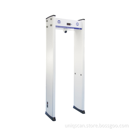 Infrared Temperature Sensor Walk Through Metal Detector